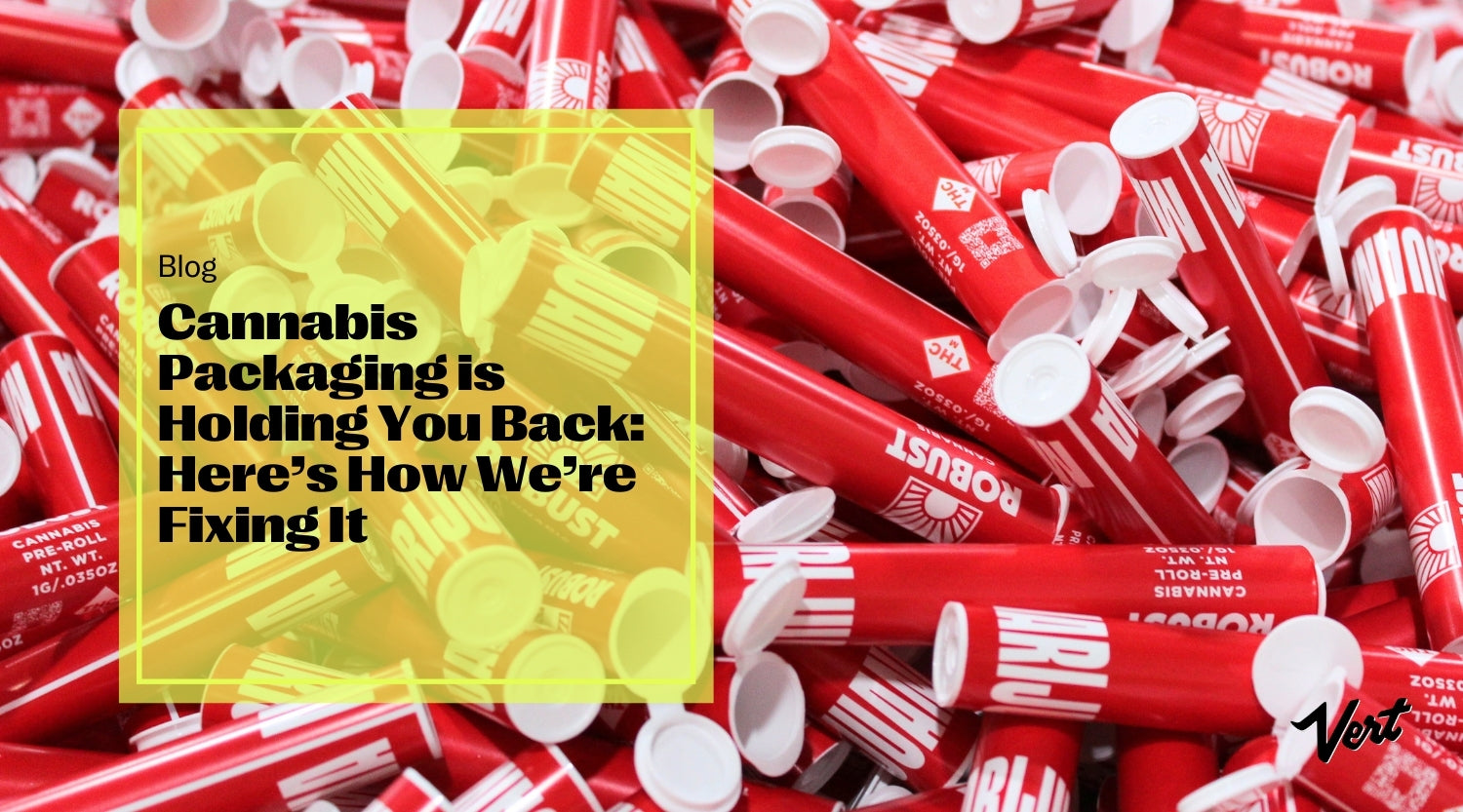 Blog header image showing a large quantity of Robust branded pre-roll tubes with the blog title overlay