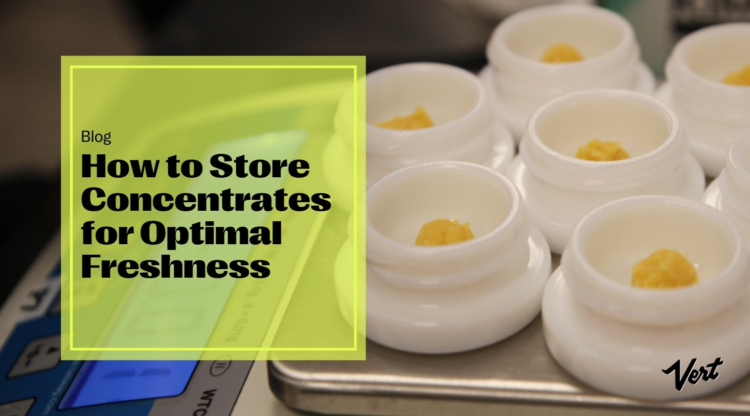 How to store concentrates